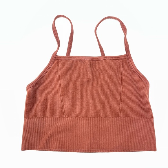 Fabletics Kinsley Square Neck Seamless Knit Bra - Picture 2 of 3